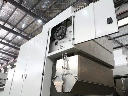 Auto Weighing Polyester Fiber Opening Machine PLC Controlling Fiber Bale Opener