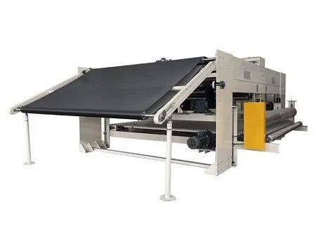 50m/Min PLC Servo Control Web Forming  High Accuracy Cross Lapper Machine