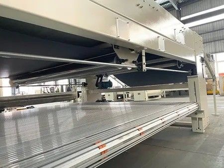 50m/Min PLC Servo Control Web Forming  High Accuracy Cross Lapper Machine