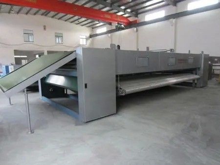 50m/Min PLC Servo Control Web Forming  High Accuracy Cross Lapper Machine