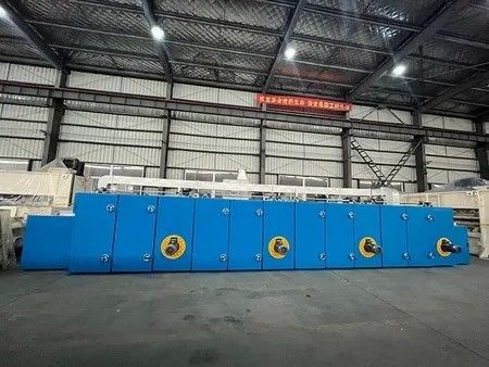 Gas Diesel Thermal Bonding Fabric Oven Thermal Bonding Oven  With Single Conveyor