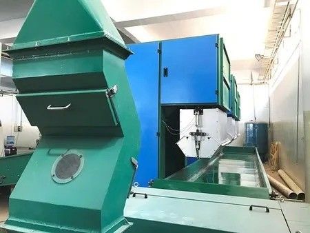 Auto Weighing Polyester Fiber Opening Machine PLC Controlling Fiber Bale Opener