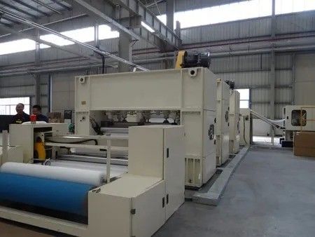 400kg/Hr 100gsm To 800gsm Filter Felt Needle Punching Production Line