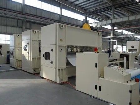 400kg/Hr 100gsm To 800gsm Filter Felt Needle Punching Production Line