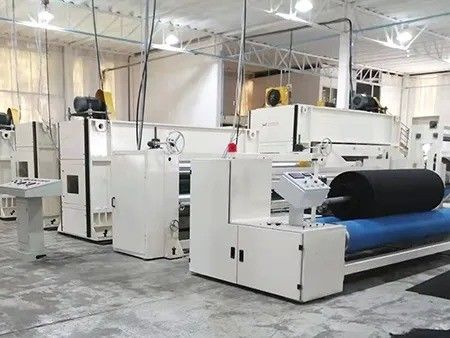Accurate  100gsm - 1500gsm Needle Punching Machine Automotive Interior Felt Production Line