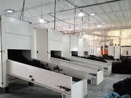 Accurate  100gsm - 1500gsm Needle Punching Machine Automotive Interior Felt Production Line