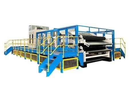 60m/Mn - 80m/Mn Mesin Penggorengan Kartu Tekstil