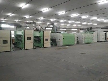 2000mm - 3200mm Non Woven Needle Punching Machine PET Shoe Material Line Produksi