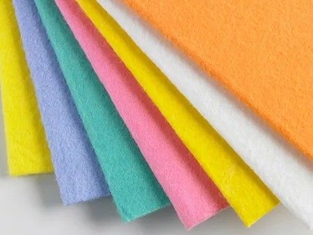 Poly Viscose Nonwoven Kitchen Wipes Nonwoven Mesin Penusukan Jarum