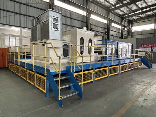 Mesin Carding Dengan Hopper Feeder